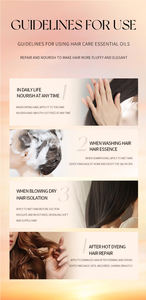 زيوت جوز الهند والخروع والأفوكادو وزيت النعناع وإكليل الجبل وشجرة الشاي لنمو الشعر - تصنيع حسب الطلب - Product Image 6