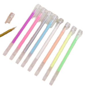 Stylo marqueur cutané pour maquillage permanent, crayon à microblading pour sourcils PMU, stylo <span class=keywords><strong>feutre</strong></span> <span class=keywords><strong>blanc</strong></span> pour marquage et cartographie des sourcils - Product Image 1