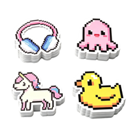 Autocollants personnalisés style pixel, imperméables, Y2K, découpés, esthétiques, pour bouteille d'eau, ordinateur portable, journal, console de jeu