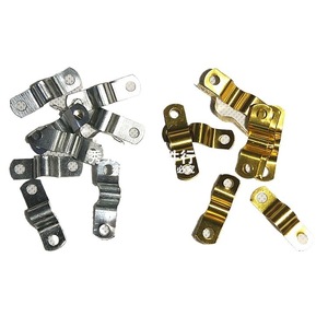 Abrazaderas para tubos de aluminio, diámetro interior máximo de 40 mm, abrazaderas para tubos individuales para accesorios de refrigerador, acabado pulido - Product Image 1