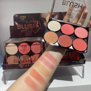 <span class=keywords><strong>Blush</strong></span> de luxe imperméable à l'eau longue durée naturel mat teint de peau clair maquillage sans cruauté pour les joues Palette de fard à joues anti-taches - Product Image 4