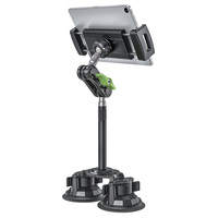 2024 nouveau support de tablette de Navigation de pare-brise de voiture robuste support de téléphone portable pour tablette iPad 13"