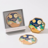 Médailles en aluminium colorées CMYK avec motifs d'animaux mignons, taille personnalisable, gravure durable, utilisation promotionnelle, décoration polyvalente pour la cuisine
