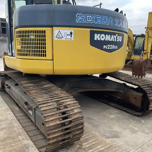 Peinture originale Komatsu PC228US Pelle hydraulique sur chenilles 22 tonnes d'occasion machines de terrassement de haute qualité à vendre - Product Image 3