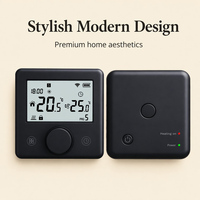 Kabelloser RF Smart WiFi Gas-Boiler-Thermostat Flexibles Design für Zuhause Büro Wohnzimmer Apartment - Programmierbare Steuerung 220V