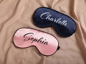 หน้ากากปิดตาผ้าไหมสั่งทำพิเศษพร้อมปักโลโก้ ชุดของขวัญสำหรับชุดเปิดตัวแบรนด์และของขวัญส่งเสริมการตลาด - Product Image 4