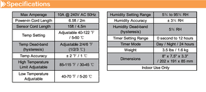 Invernadero agrícola, temporizador de reciclaje de alta tecnologí<span class=keywords><strong>a</strong></span>, controlador de temperatura y humedad, superventas - Product Image 6