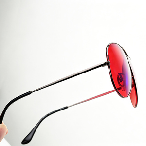 Lunettes anti-rayures CR39 bloquant la lumière bleue pour hommes et femmes avec monture intérieure OAR hypoallergénique, double pont métallique, pour le sommeil - Product Image 2