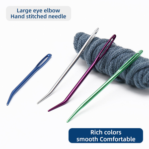 <span class=keywords><strong>Aguja</strong></span> de Coser JP Policromática de Aluminio con Ojo <span class=keywords><strong>Grande</strong></span> para Puntadas a Mano Delicadas y Curvas - Product Image 4