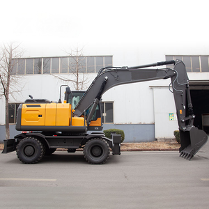 Gran demanda de la excavadora de cadenas Walmech Wwe180, la más vendida, con motor coreano, sistema hidráulico, cucharón de 0.8m y PLC, de alta potencia de excavación. - Product Image 2