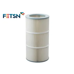 FETSN Spunbonded 5 Micron filtro aria lavabile per depolveratore