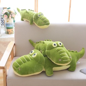 Vente en gros peluche crocodile géante peluche verte peluche cadeau <span class=keywords><strong>pour</strong></span> enfants oreiller de couchage <span class=keywords><strong>coussin</strong></span> crocodile en peluche - Product Image 4