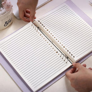 B5 taccuino a fogli mobili morbido con nucleo interno rinforzato a 240 pagine Ultra spesso, appositamente progettato per l'ufficio e lo studio - Product Image 4