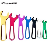 Nouvel ensemble d'outils de course en alliage d'aluminium Foracing, kit de 6 clés AN4-AN16 pour voitures de course