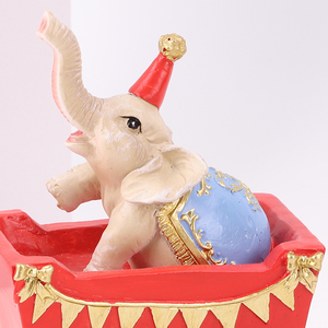Figuras de Resina de Animales de Circo Redeco, Mono, Elefante, Oso, Decoración para el Hogar, Regalo, Venta al por Mayor, Logotipo Personalizado - Product Image 4