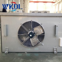 Spiral IQF Tunnel Cooler Stainless Steel Evaporator Coil untuk Toko Roti