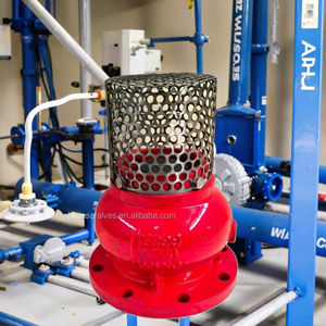 H42x डक्टाइल आयरन फ्लड फुट वाल्व, जर्मन मानक निर्यात-ग्रेड फुट वाल्व; चीन कारखाने में अनुकूलित ओएम फुट वाल्व; - Product Image 2