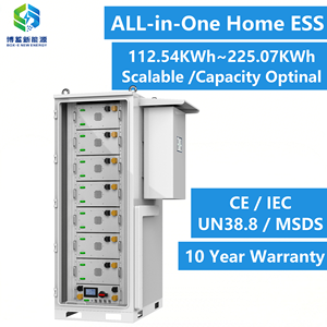 Batería de Almacenamiento de Energía Solar Industrial y Doméstica de 261 kWh y 200 kWh, Gabinete de Alto Voltaje - Product Image 2