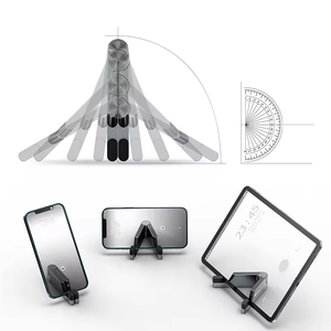 Hợp Kim Nhôm Có Thể Gập Lại Điện Thoại Đứng Máy Tính Để Bàn Điện Thoại Chủ Có Thể Điều Chỉnh Xách Tay Có Thể Gập Lại Máy Tính Bảng Đứng Điện Thoại Di Động Chủ Cho Bàn - Product Image 5