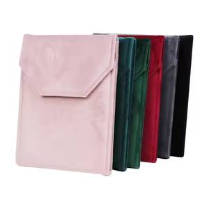 Custodia Pieghevole di Lusso Personalizzabile per Gioielli, Astuccio Portatile per Collane, Anelli e Orecchini, Confezione Personalizzata per Gioielli - Product Image 5