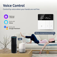 Kit de Automatización del Hogar Inteligente con Pantalla Táctil Más Vendido, Controlador de Temperatura Ambiente, Dispositivo de Termostato WIFI Inteligente