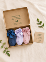 Chaussettes antidérapantes respirantes en coton tricoté pour bébé fille, certifiées Oeko-Tex, collection automne-hiver, avec nœud, style décontracté