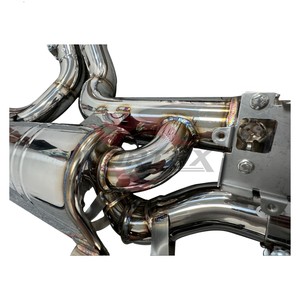 ท่อไอเสียแบบเหวี่ยงประสิทธิภาพ SS304สำหรับ RSQ8รถ Audi 4.0T V8 2019-2025การไหลสูงท่อไอเสีย valvetronic Quad Racing PIPE - Product Image 6