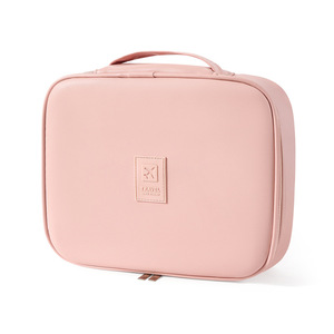 Bolsa Organizadora de Maquillaje con Cajones, Gran Capacidad, Almacenamiento de Cosméticos, Portátil para Viaje, Beige, Impermeable, Resistente al Desgaste - Product Image 6