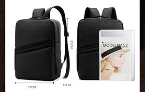 Mochila Personalizada para Hombre, Segura, Duradera, para Viajes, Negocios, Portátil, Escuela, Regalo, con Puerto de Carga USB - Product Image 6