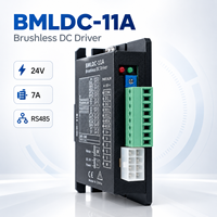 Contrôleur de vitesse à boucle fermée pour moteur CC sans balais basse tension BMLDC-11A 24V 7A Modbus RS485