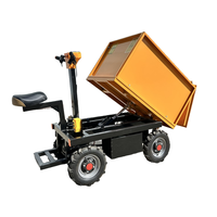 Tricycle électrique d'ingénierie de chariot à benne basculante de cendre de chantier pour manipuler le composant de moteur de noyau de transport de marchandises