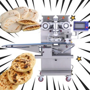 Máquina para Hacer Pupusas Salvadoreñas, Máquina para Hacer <span class=keywords><strong>Carnitas</strong></span>, Máquina para Hacer Puran Poli, Máquina Automática para Hacer Chapati Indio, Máquina para Rellenar y Formar - Product Image 1