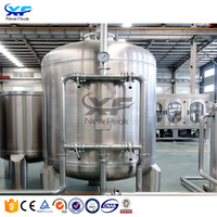 Contrôle automatique usine d'eau équipement complet de traitement de l'eau système d'osmose inverse purificateur d'ozone UV Ro plante adoucisseur d'eau