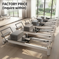 Machine de Pilates Reformer en aluminium pour la maison, équipement de fitness pour femmes, entraînement de force, lit de Pilates Reformer professionnel