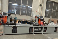 Entièrement automatique 4 pistolets de soudage longueur support étagère boîte Machine de soudage de faisceau connecteur de faisceau automatique Machine à souder