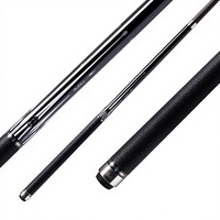 Cue de billard Cuetec SVB GEN 2 en fibre de carbone, 11,8 mm 12,5 mm, avec embouts Tiger Sniper et technologie Black Technology, pour le jeu de billard