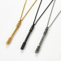 Edelstahl Black Myth Sun Wukong Anhänger für Herren und Damen – Wukong Jin Gu Bang Zauberstab Ruyi Cudgel Charm Schmuck Geschenk