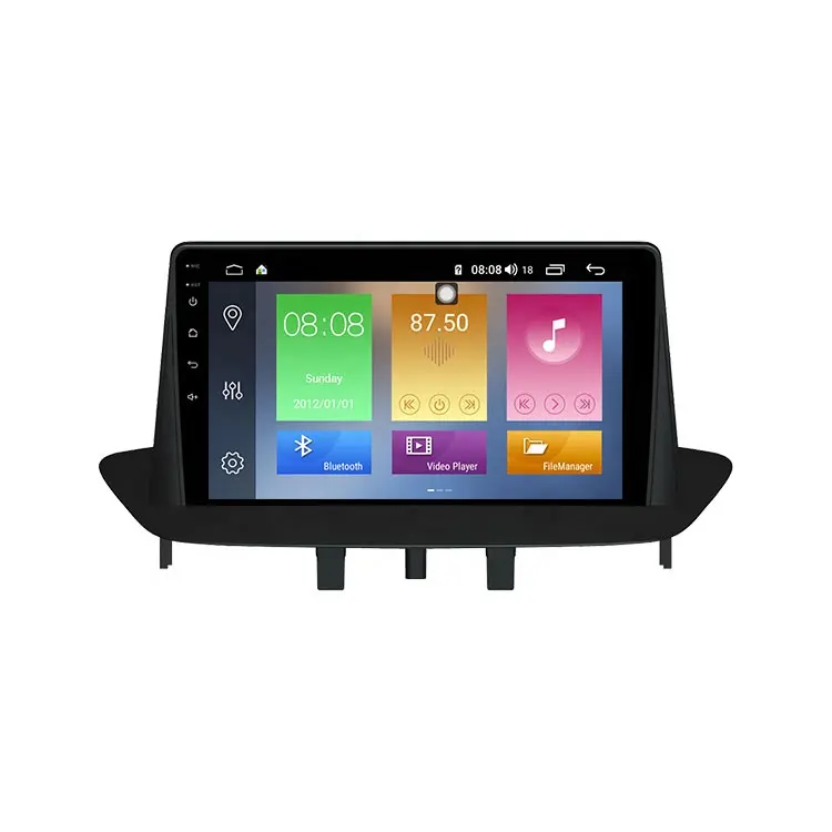 Reproductor Multimedia IOKONE para coche Renault Megane, reproductor con pantalla táctil 2 din, GPS, 2020, 9,0