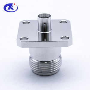 מחבר RF מסוג <span class=keywords><strong>N</strong></span> נקבה עם אוגן, 4 חורים להרכבה על פאנל, מבית ZK Factory -  רב מכר - Product Image 4