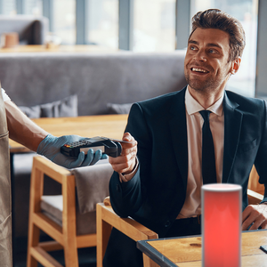 Lampe de <span class=keywords><strong>table</strong></span> décorative bicolore à LED avec capteur de gravité et crochet - Product Image 3