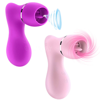 Leistungsstarker Saugvibrator für Frauen Sauger für Klitoris Brustwarzen Orale Klitorale Stimulation Erotisches Sexspielzeug für Erwachsene