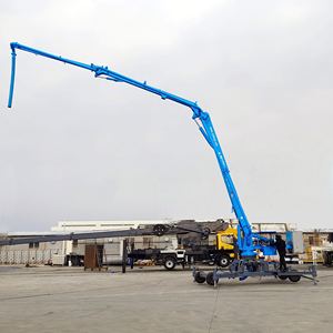 JIUHE Precio de Fábrica 15M 17M 21M Pluma de Colocación de Hormigón Eléctrica Móvil Tipo Araña Distribuidor Móvil Tipo Araña - Product Image 6