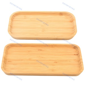 Bamboo Serving <b>Tray</b> Rectangular Solid Wood <b>Tea</b> <b>Tray</b> Hotel Coffee Use - Product Image 5