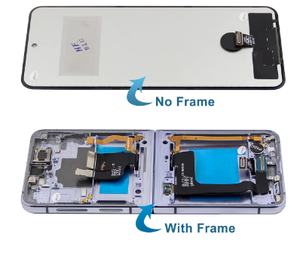 Display TFT con Cornice per Samsung Z Flip 4, Schermo LCD Interno F721B/F721U con Cornice, 6.63 Pollici, Nero - Product Image 5