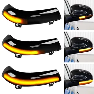 2 clignotants dynamiques pour VW GOLF 5 GTI V MK5 Jetta Passat B5.5 B6 Sharan Superb B5 EOS, <span class=keywords><strong>clignotant</strong></span> LED pour rétroviseur - Product Image 4