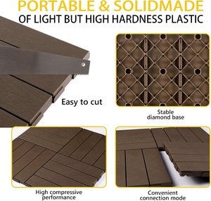 Losetas de Suelo Modulares Portátiles de PP para Jardín, Balcón, Terraza y Patio, Venta al Por Mayor de Fábrica - Product Image 4