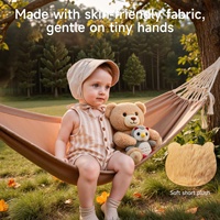 Jouet en peluche ours mignon, ours en peluche musical, jouets pour bébés, ours et hibou en peluche, jouet animal interactif dansant pour bébés et enfants, cadeau