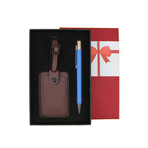 Besery Promotionnel Entreprise Entreprise Métal Stylo et Bagages Étiquette de Bagage Rose Ensemble Voyage <span class=keywords><strong>Registre</strong></span> Bureau Personnalisé Coffrets Cadeaux - Product Image 3