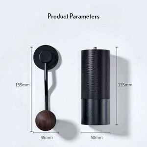 Molinillo de Café Manual Portátil al por Mayor, con Muelas de Acero Inoxidable 420 y Cuerpo de Aleación de Aluminio - Product Image 6