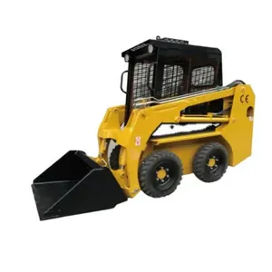 Mini small skid steer loader Rubber tracked crawler used for wooden forest with EPA kubota perkins engine